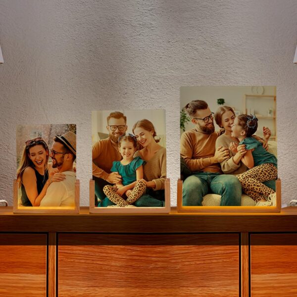 LED Glass Photo